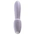 Гибкий вибратор с вакуумным стимулятором и приложением Satisfyer Sunray сиреневый фото 3