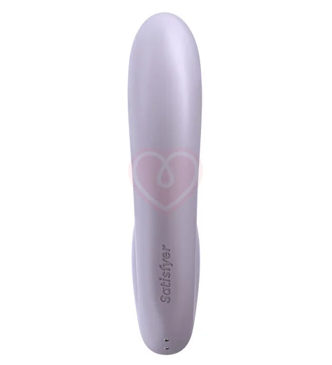 Гибкий вибратор с вакуумным стимулятором и приложением Satisfyer Sunray сиреневый фото 4