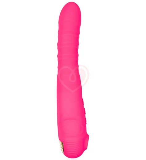 Вибратор Jos Cotox с пульсацией и вакуумной стимуляцией розовый фото 3