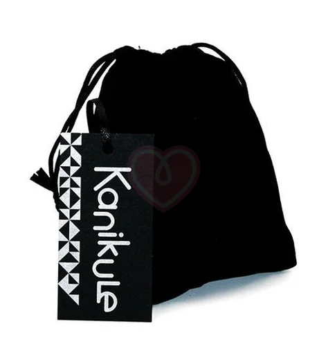 Маленькая алюминиевая анальная пробка Small с прозрачным стразом фото 3