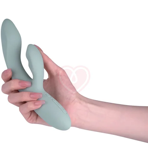 Вибратор кролик Svakom Chika с нагревом и управлением через приложение серый фото 7