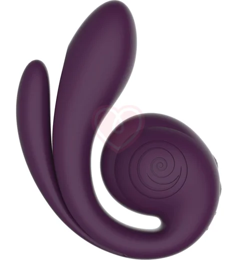 Вибратор для тройной стимуляции Svibe Gizi Pro фиолетовый фото 1