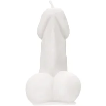 Декоративная свеча в форме члена Pecado белая 47 г