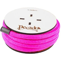 Верёвка для шибари на катушке Pecado розовая 5 м