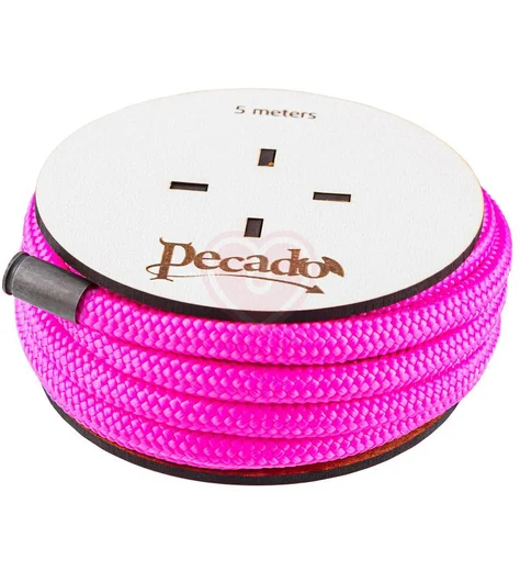 Верёвка для шибари на катушке Pecado розовая 5 м фото 1