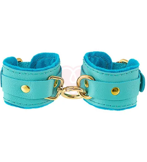 Мини наручники Pecado голубые фото 1