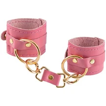 Наручники с кольцом Pecado розовые