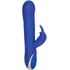 Вибратор-кролик с ротацией Signature Rotating Beaded Rabbit синий фото 3