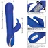Вибратор-кролик с ротацией Signature Rotating Beaded Rabbit синий фото 5