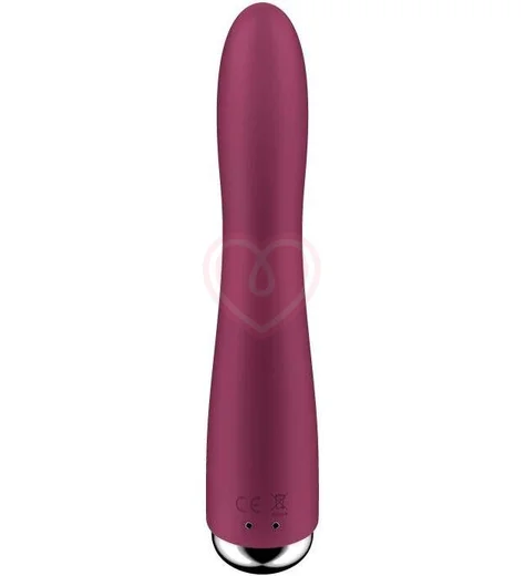 Вибратор с ротацией Satisfyer Spinning Vibe 1 бордовый фото 4