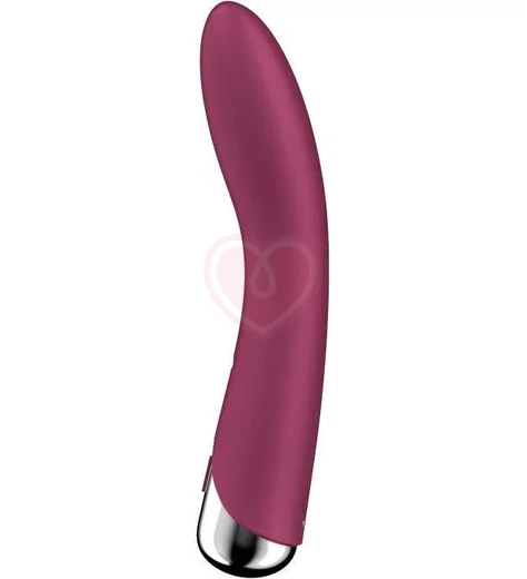 Вибратор с ротацией Satisfyer Spinning Vibe 1 бордовый фото 5