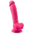 Реалистичный вибратор с мошонкой и пультом SileXD Model 1 розовый 20 см фото 4