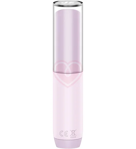 Вакуумно-волновой клиторальный стимулятор помада Satisfyer Secret Kiss сиреневый фото 4