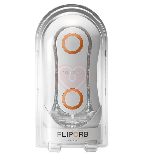 Мастурбатор Tenga Flip Orb Orange Crash фото 5