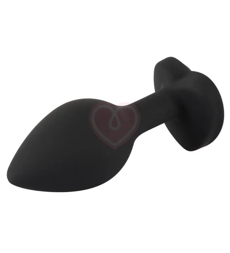 Анальная пробка You2Toys с прозрачным кристаллом-сердечко фото 2