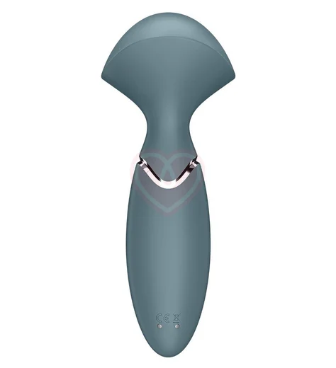 Мини-вибромассажер Satisfyer Mini Wand-er серый фото 3