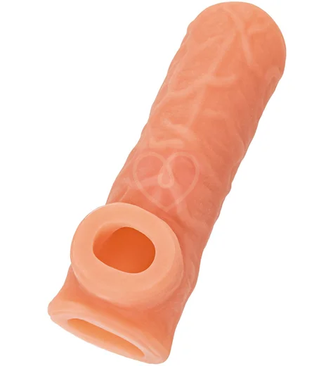 Реалистичная насадка с открытой головкой Kokos Nude Sleeve NS001-L фото 4