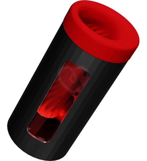 Интерактивный мастурбатор Lelo F1S V3 с вибрацией и звуковой стимуляцией размер XL красный фото 2