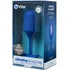 Утяжелённая анальная вибропробка b-Vibe Vibrating Snug Plug 4 большая синяя фото 5