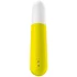 Вибропуля Satisfyer Ultra Power Bullet 4 жёлтая с белым кончиком фото 4
