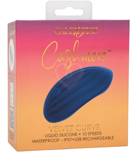 Универсальный мини-вибратор Cashmere Velvet Curve фото 7