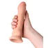 Реалистичный вибратор на присоске Toyfa Realstick Elite 18 см телесный фото 3
