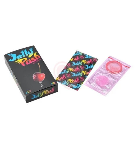 Презервативы с дополнительной смазкой Sagami Jelly Push 5 шт фото 2