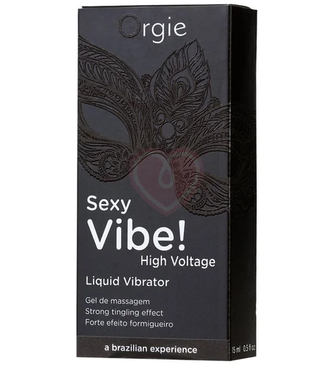 Гель с усиленным эффектом вибрации Orgie Sexy Vibe High Voltage 15 мл фото 3