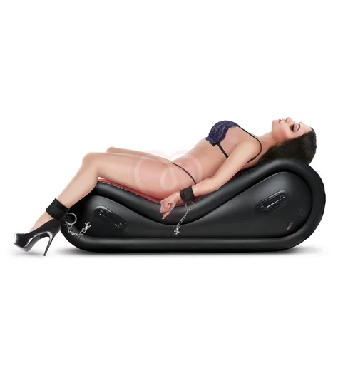 Надувная секс-софа для БДСМ-игр с фиксацией фото 3