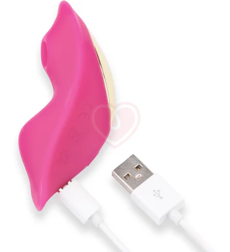 Вакуумно-волновой вибростимулятор Suck n'Go розовый фото 4