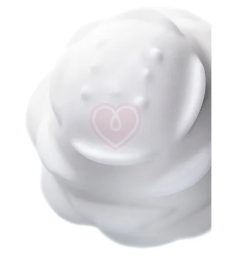 Мини-мастурбатор с рельефом A-Toys Pufl 6 см белый фото 3