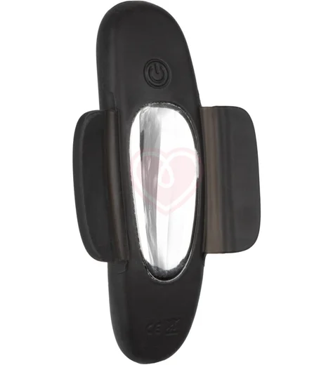 Вибратор для клитора с креплением и браслетом Lock-N-Play Wristband Panty Teaser черный фото 5