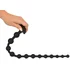 Анальные бусы Black Velvets Anal Beads чёрные фото 6