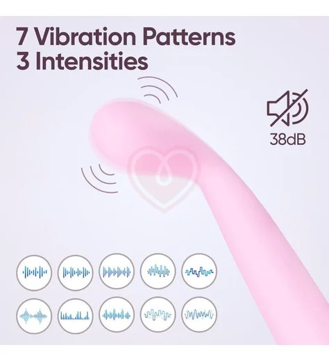 Вибратор со стимуляцией зоны G Selove TouchBend Se100 розовый фото 2