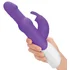 Вибратор хай-тек с ротацией Beads Rabbit фиолетовый фото 2