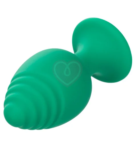 Набор из двух анальных пробок Cheeky зелёный фото 4