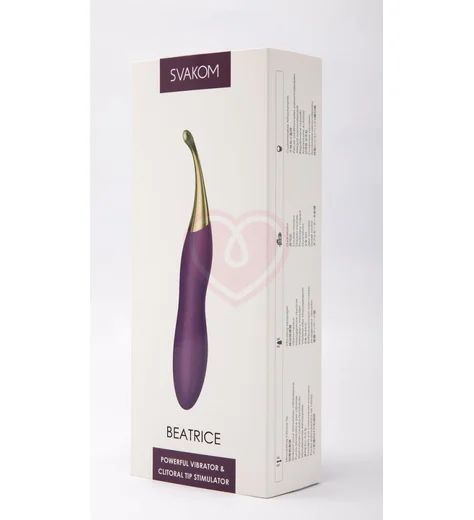 Точечный вибратор Svakom Beatrice с двумя насадками фото 2