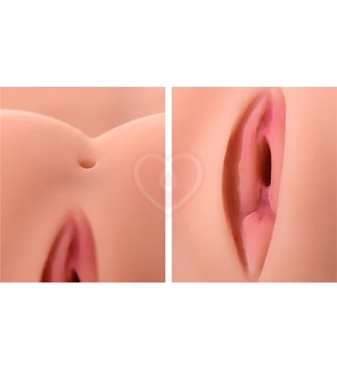 Мастурбатор торс Kokos Adarashi 1 с двойным слоем фото 6