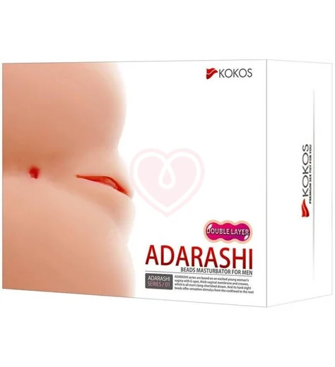 Мастурбатор торс Kokos Adarashi 1 с двойным слоем фото 9