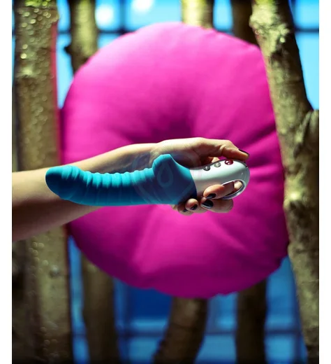 Вибратор Fun Factory Tiger G5 бирюзовый фото 3