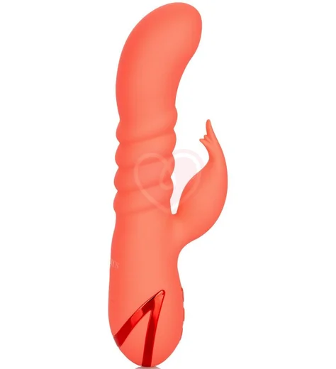 Вибратор с пульсацией Orange County Cutie оранжевый фото 2
