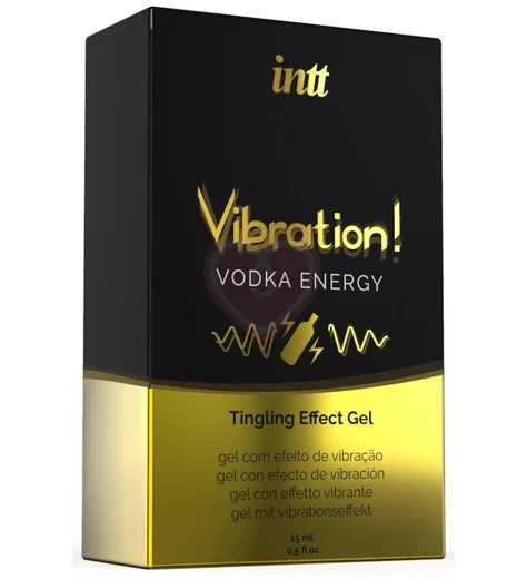 Стимулирующий гель со вкусом коктейля Intt Vibration! Vodka Energy 15 мл фото 2