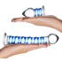 Набор из 2 стеклянных игрушек Glas Swirly Dildo & Butt Plug Set фото 3