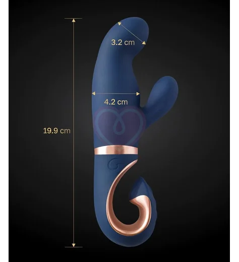 Вибратор с клиторальным стимулятором Gvibe Gentley фото 2