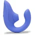 Вибратор для зоны G c бесконтактной стимуляцией клитора Womanizer Blend голубой фото 3