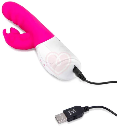 Вибратор-кролик с эффектом всасывания Clitoral Suction Rabbit розовый фото 9