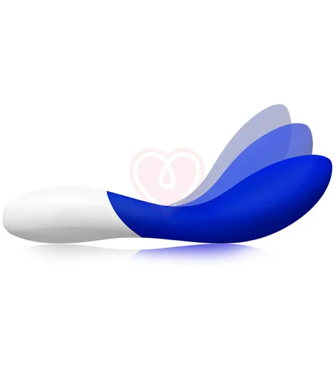 Вибратор с массажем точки G LELO Mona Wave синий фото 3