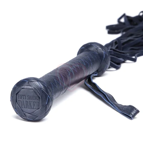 Кожаный флоггер большой Fifty Shades Darker No Bounds Flogger фото 3
