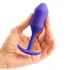 Утяжелённая анальная пробка для ношения b-Vibe Snug Plug 2 малая фиолетовая фото 5