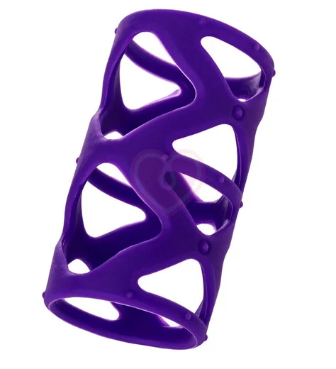 Рельефная насадка ToyFa A-Toys фиолетовая фото 4